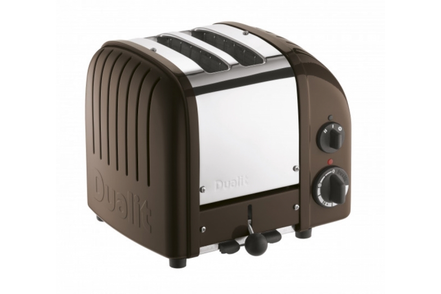 DUALIT TOASTER / BROODROOSTER CLASSIC 2 NEW GEN CHOC       