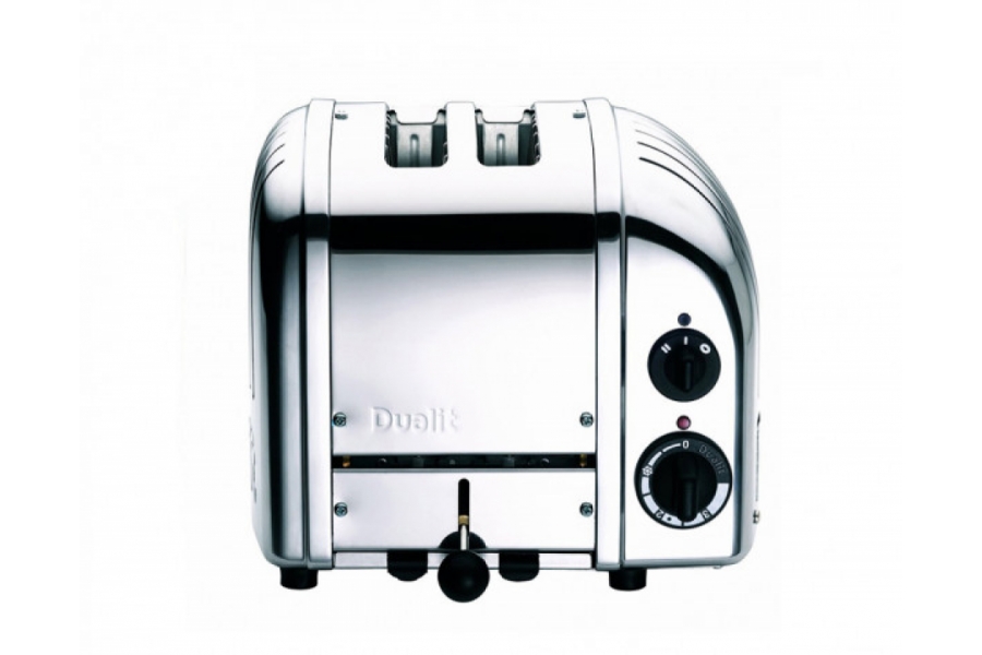 DUALIT TOASTER/ BROODROOSTER CLASSIC 2 NEW GEN POLISHED
